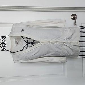A&F cardigan, off-white. Size small.